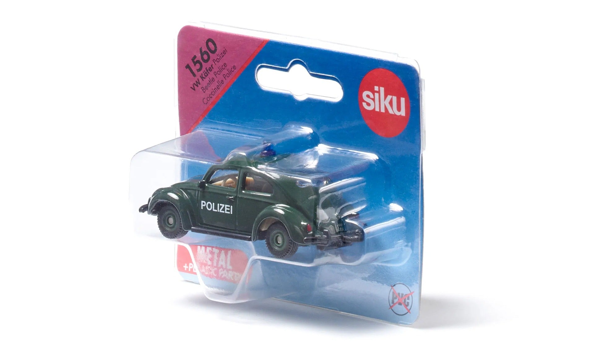 Siku jucarie masinuta 3 ani+ VW Beetle Police