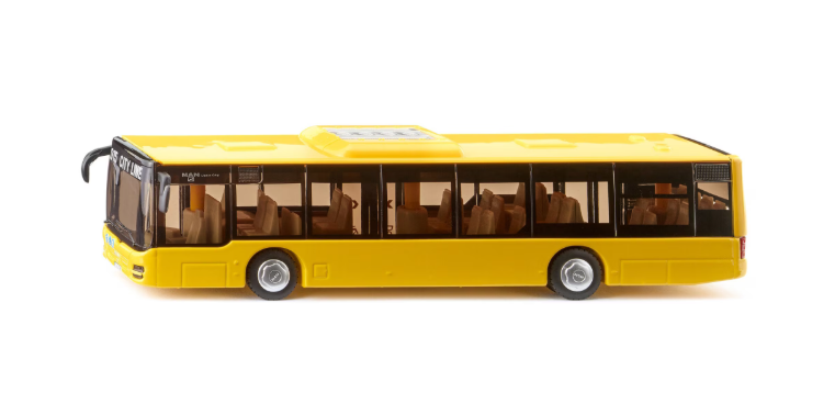 Siku jucarie masinuta autobuz 3 ani+ Man Lion's City Galben