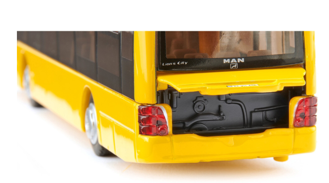 Siku jucarie masinuta autobuz 3 ani+ Man Lion's City Galben
