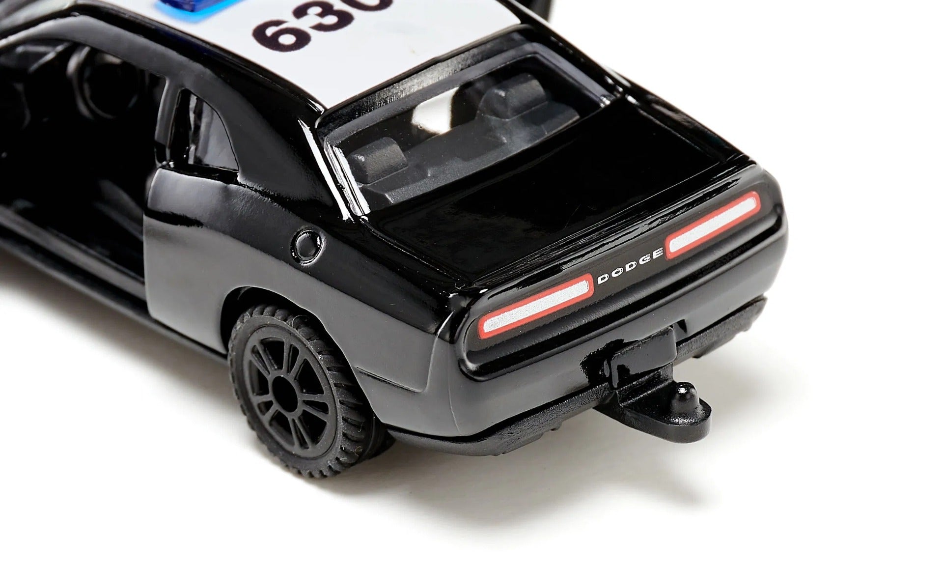 Siku jucarie masinuta Dodge Challenger SRT County Sheriff 3 ani+ 