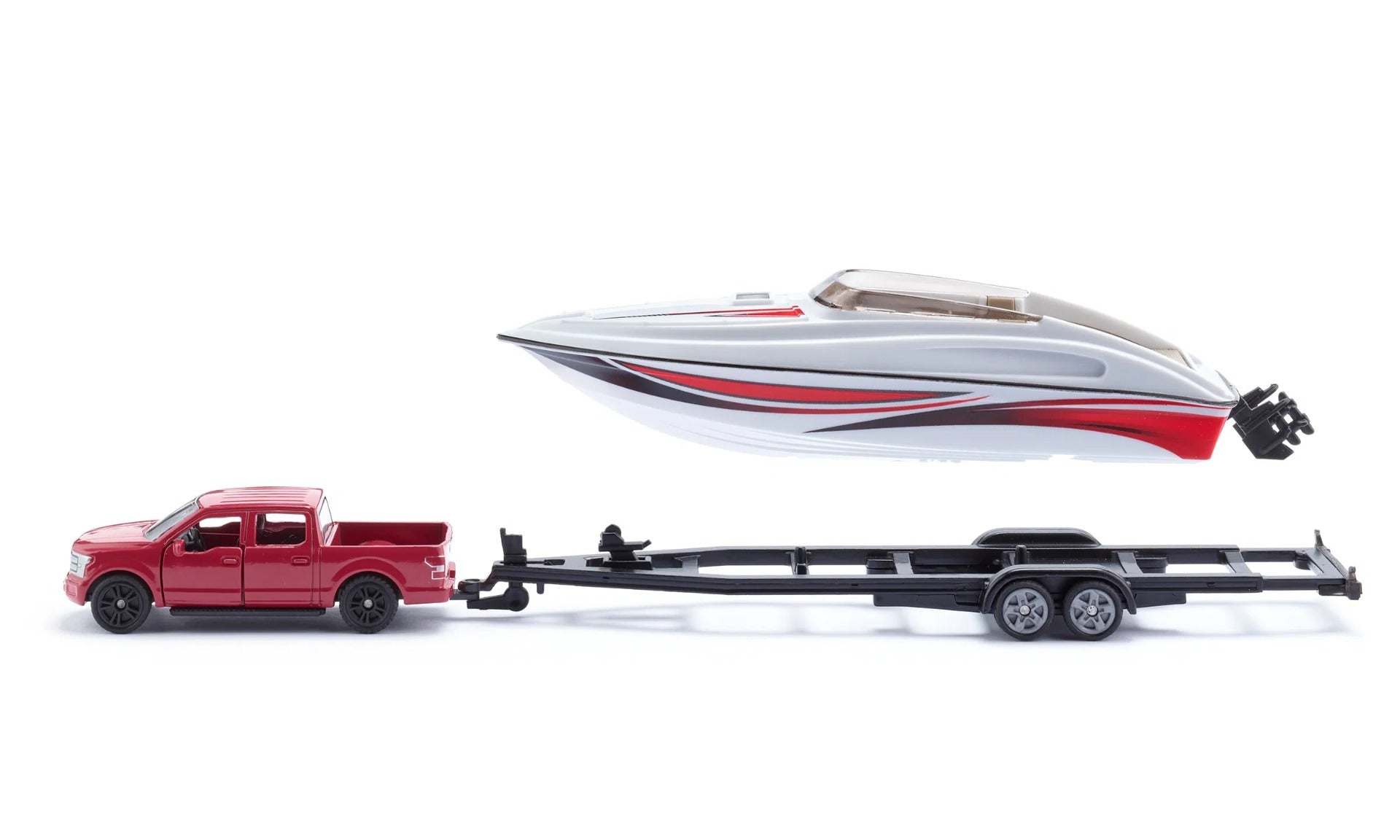 Siku jucarie masinuta 3 ani+ Ford F150 with motorboat