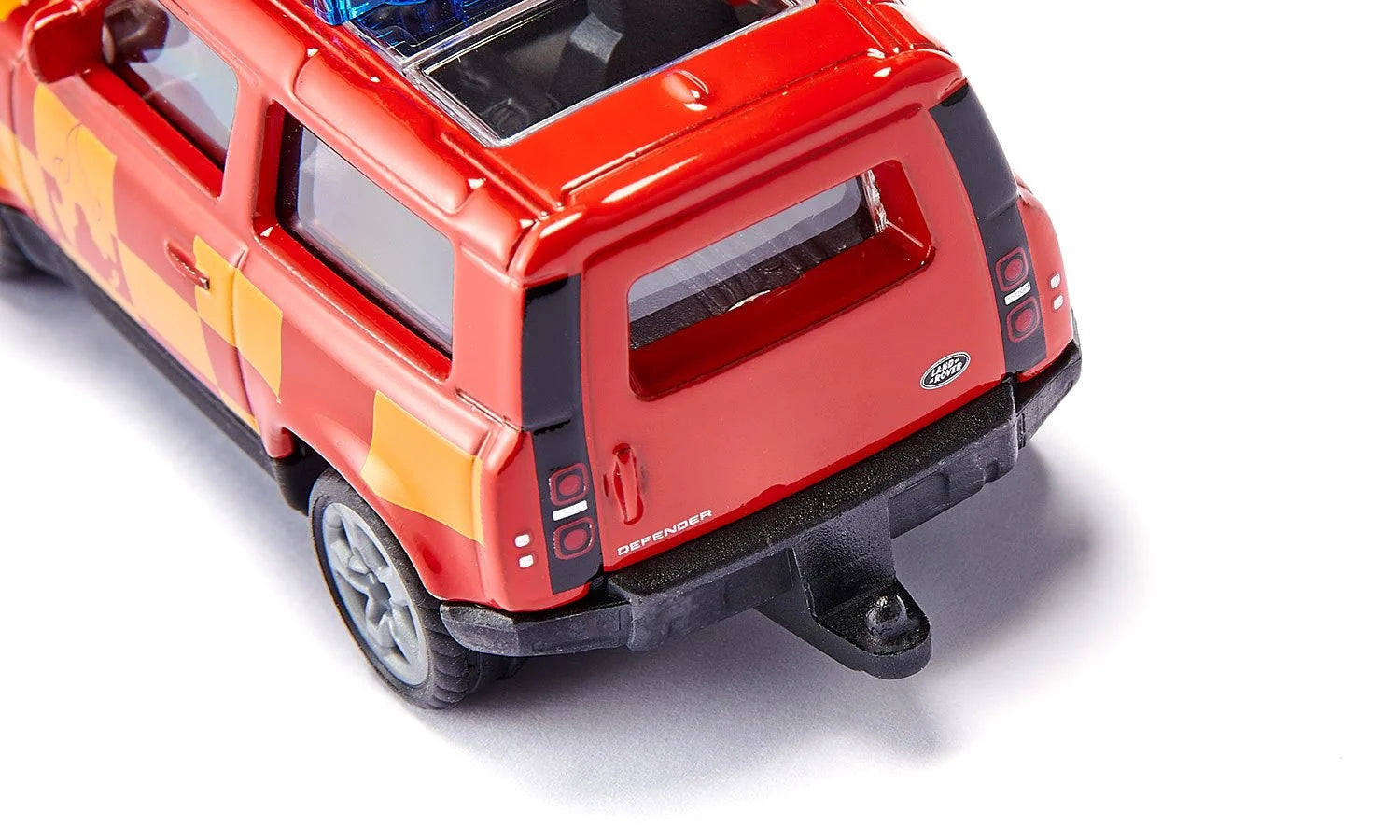 Siku jucarie masinuta Land Rover Defender Fire Brigade 3 ani+ 
