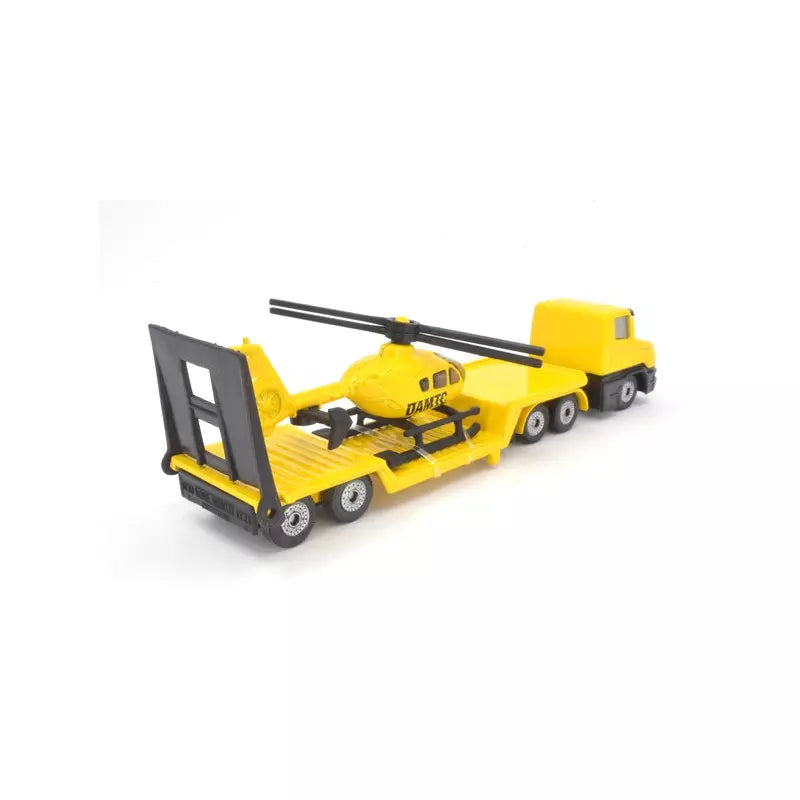 Siku jucarie masinuta Low Loader with ÖAMTC Helicopter 3ani+