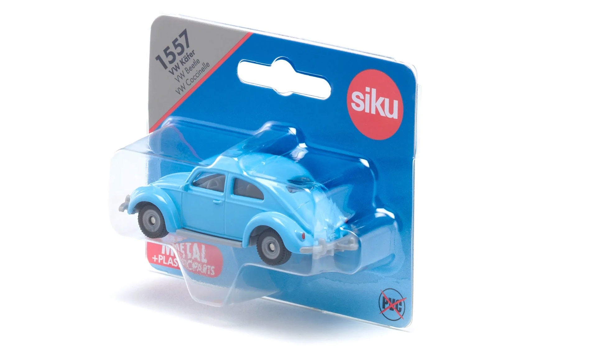 Siku jucarie masinuta VW Beetle 3 ani+ Albastru