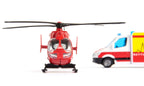 Siku jucarie set Mercedes-Benz 3 ani+ Ambulanta cu Elicopter