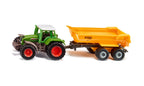 Siku jucarie set tractor Fendt with Krampe tipping trailer 3ani+