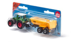 Siku jucarie set tractor Fendt with Krampe tipping trailer 3ani+