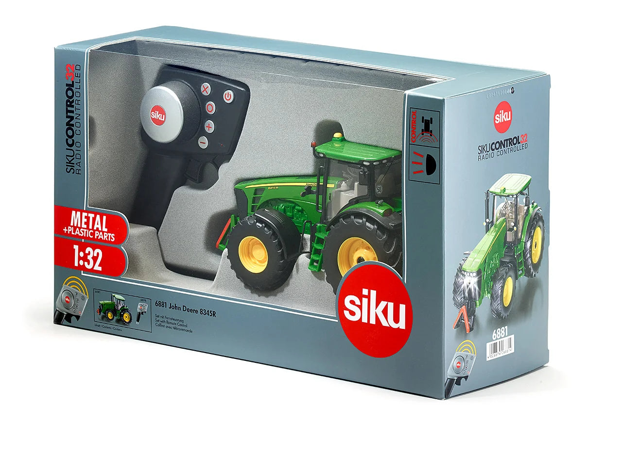 Siku jucarie tractor John Deere 8345R Set with remote control 3 ani+ 