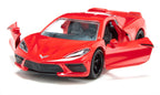 Siku masinuta Chevrolet Corvette C8 Stingray 3 ani+