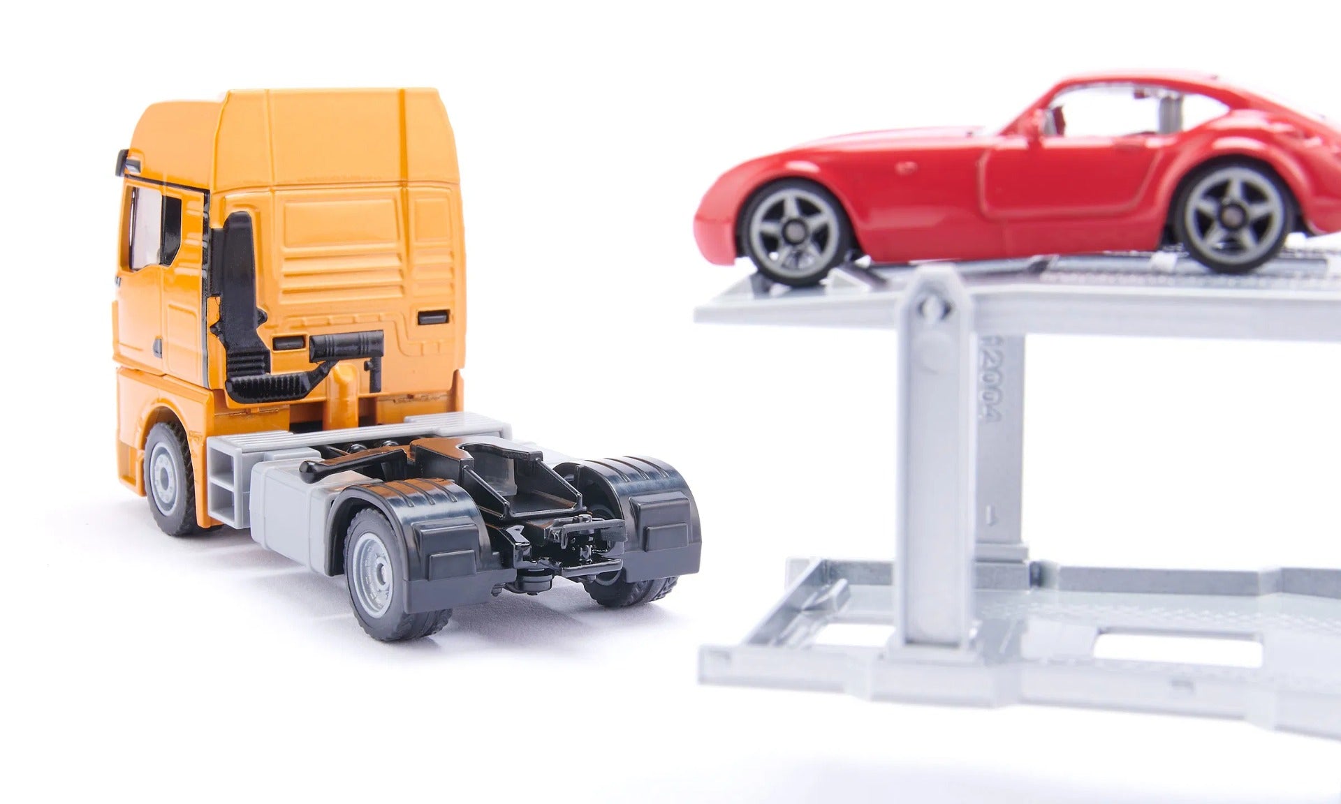 Siku jucarie masinuta 3 ani+ camion MAN car transporter
