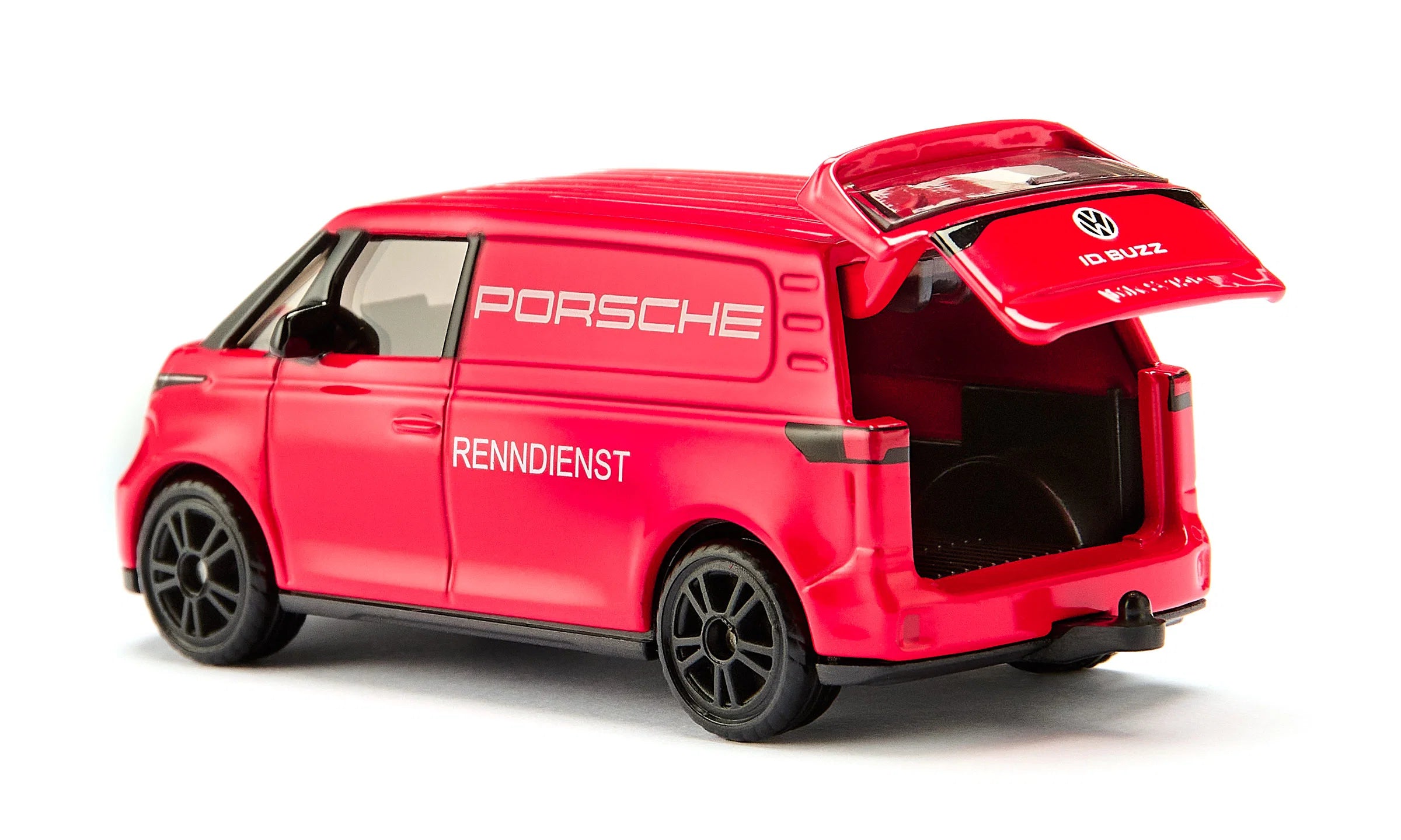 Siku masinuta VW ID. Buzz Porsche Racing Service 3 ani+ Red