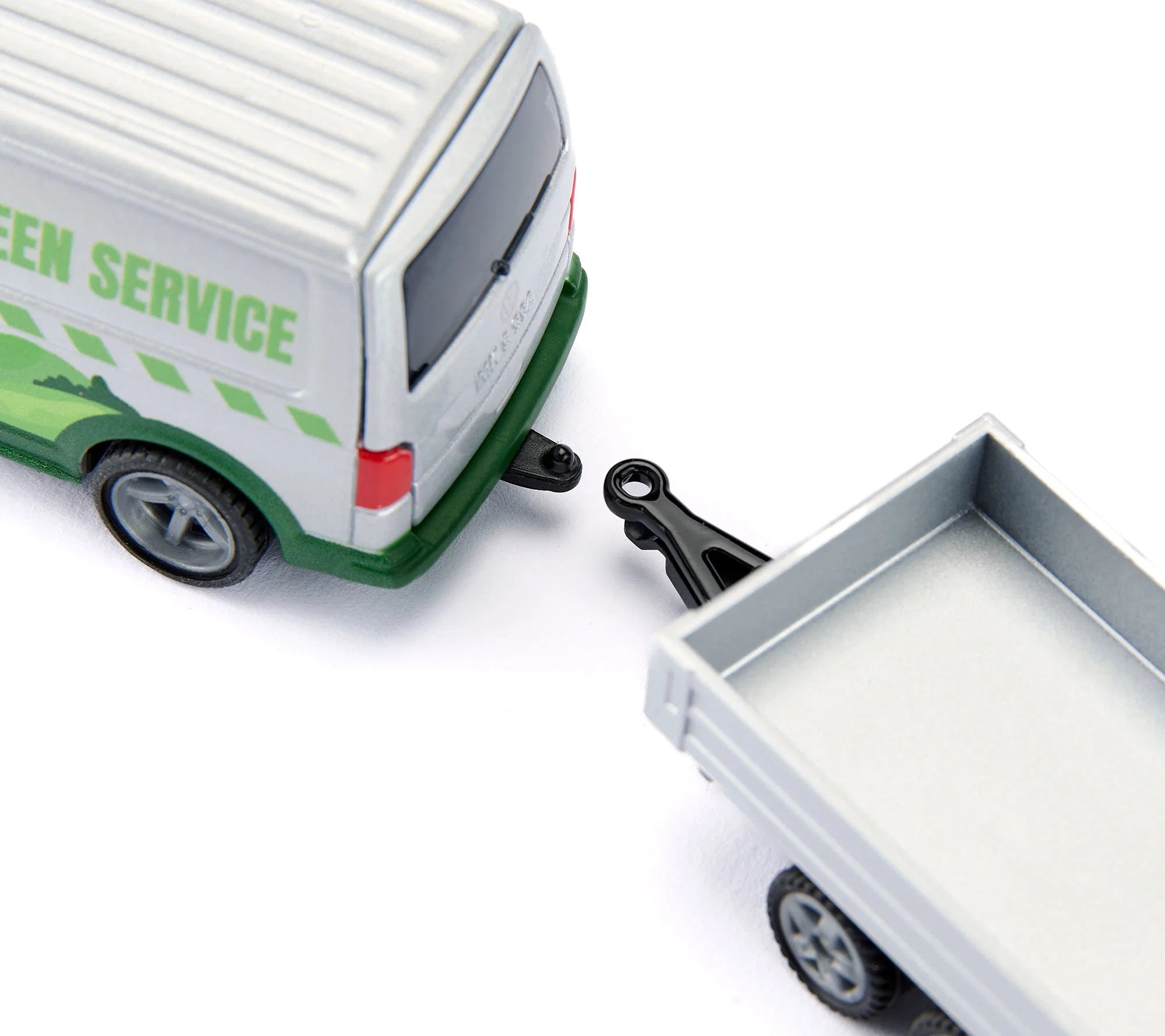 Siku masinuta VW T6 cu tractor tuns iarba 3 ani+