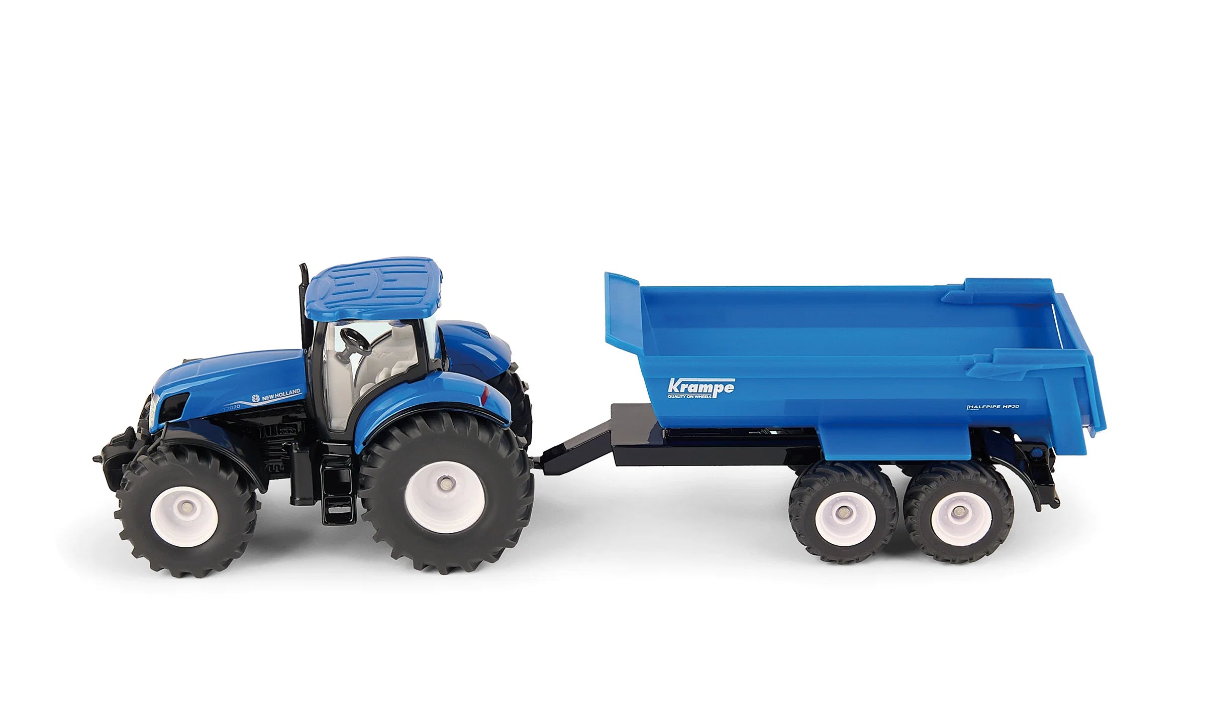 Siku tractor New Holland cu remorca 3 ani+ Imagine principală a produsului