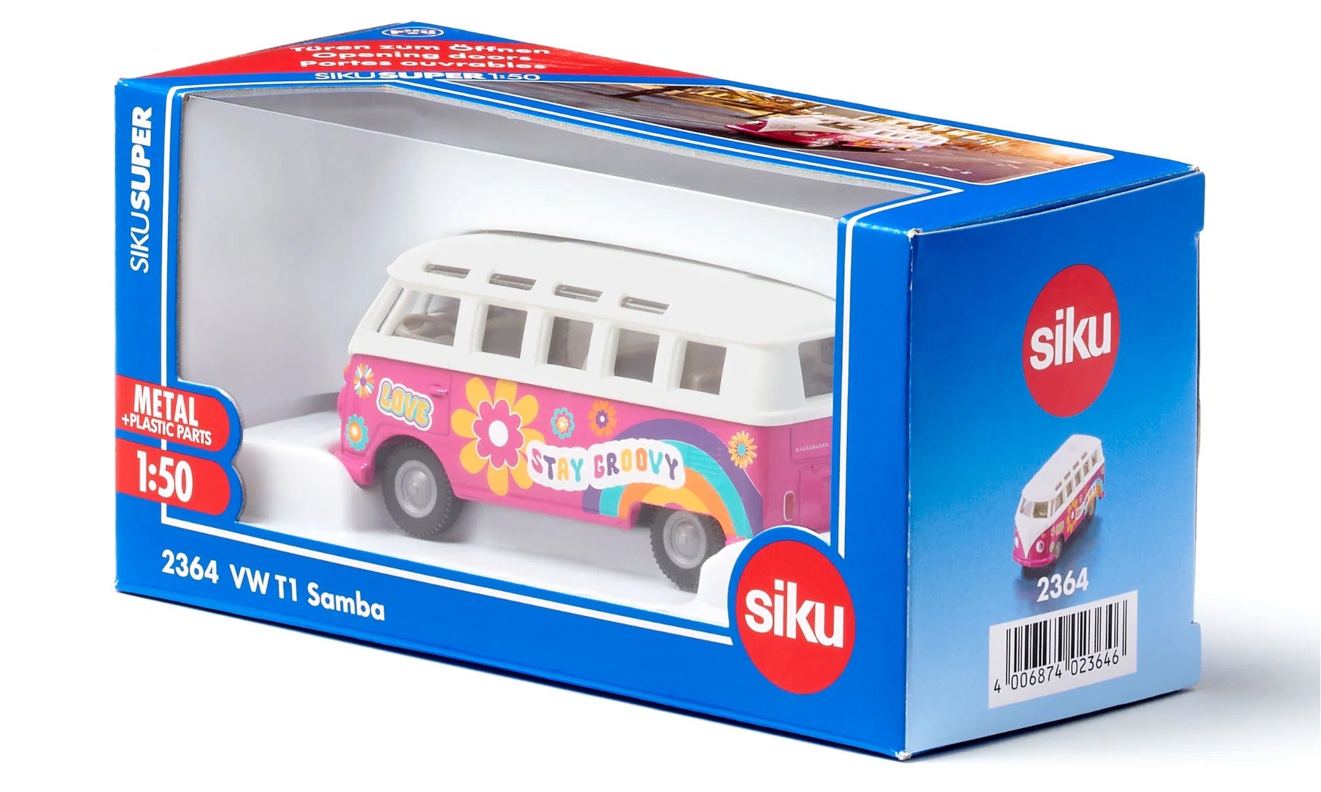 Siku jucarie masinuta 3 ani+ VW T1 Samba
