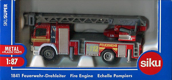 Siku Jucarie Masinuta Fire Engine with Ladder 3ani+