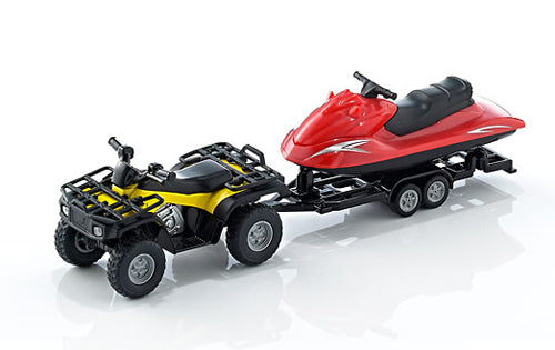 Siku Jucarie Masinuta Quad with trailer and jet-ski 3ani+