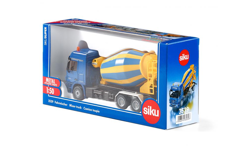 Siku masinuta camion mixer de ciment 02
