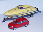 Siku Jucarie Masinuta  Audi Q7 with motorboat 3ani+