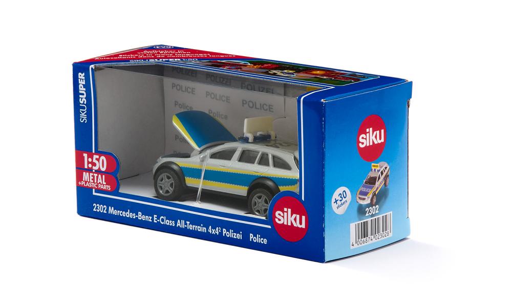 siku jucarie masina politie mercedes-benz e-klasse all terrain3 ani