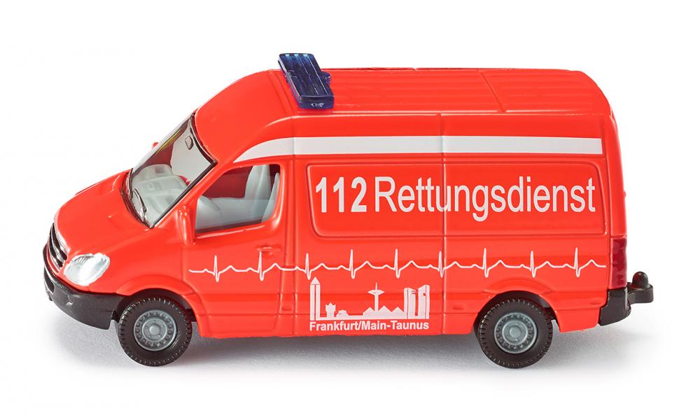 Siku jucarie masinuta ambulanta 3 ani+ Imagine principală a produsului