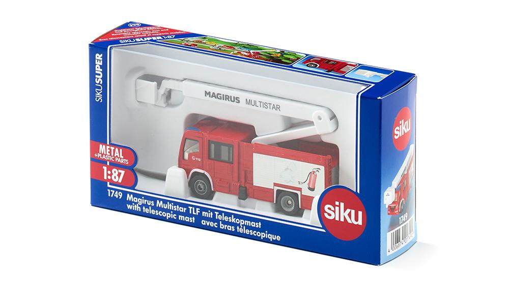Siku jucarie masinuta camion pompieri 3 ani+
