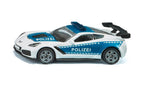 Siku jucarie masinuta Chevrolet Corvette ZR1 Polizei 3 ani+ 01