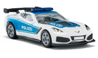 Siku jucarie masinuta Chevrolet Corvette ZR1 Polizei 3 ani+  02