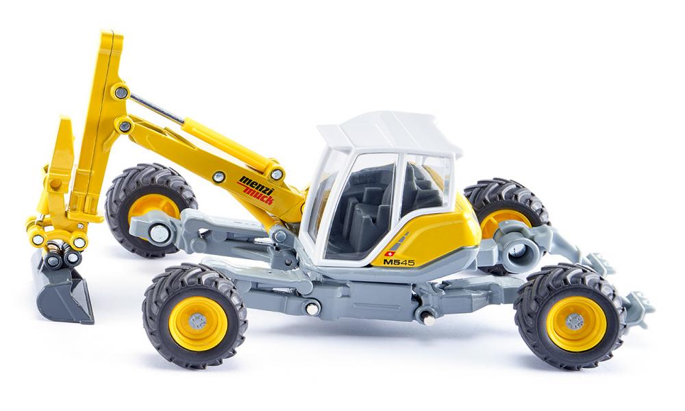 Siku jucarie masinuta excavator 3 ani+, Menzi Muck M545 01
