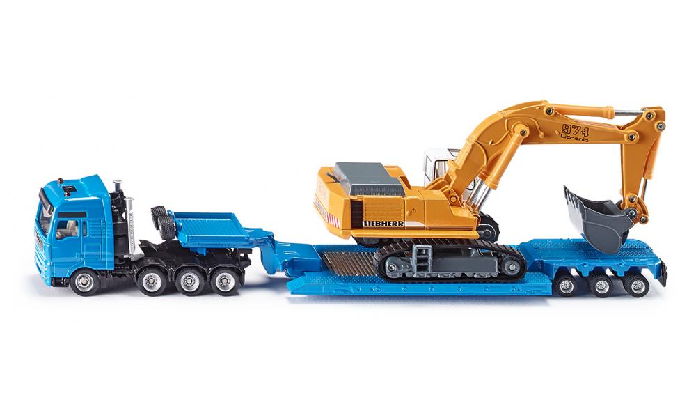 Siku Jucarie Masinuta Heavy Haulage Transporter 01 Imagine principală a produsului