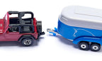 Siku jucarie set masinuta Jeep with Horse Trailer 3 ani+ 03