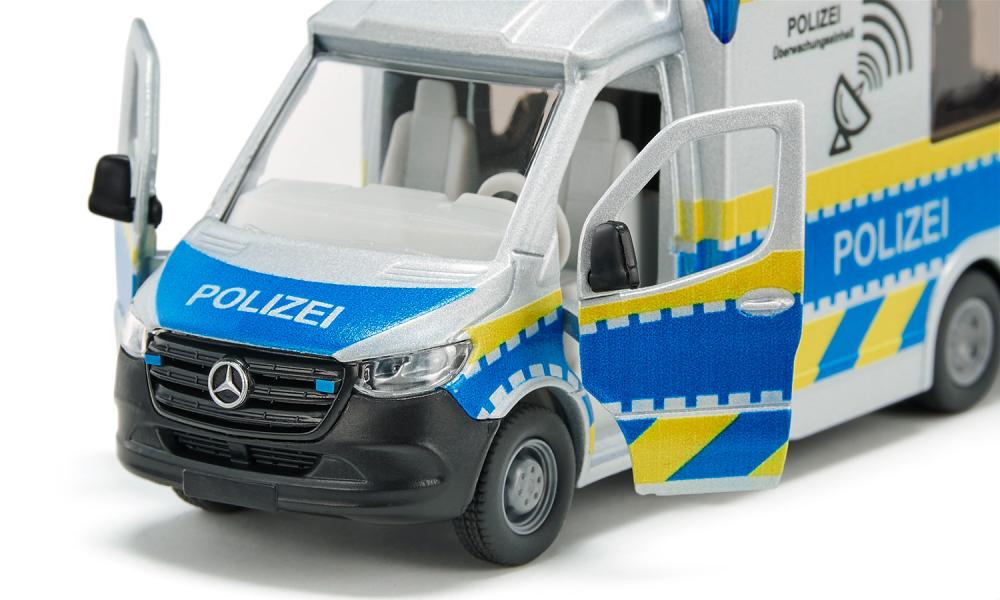 Siku jucarie masinuta Mercedes-Sprinter Polizei 3 ani+ – SoffiPlanet
