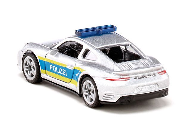 Siku jucarie masinuta Porsche 911 de patrulare pe autostrada 3 ani+ 1528 02
