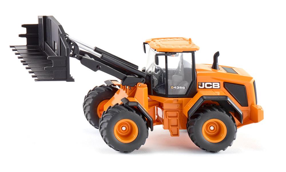 Siku jucarie masinuta tractor 3 ani+, JCB 435S Agri Radlader 01 Imagine principală a produsului