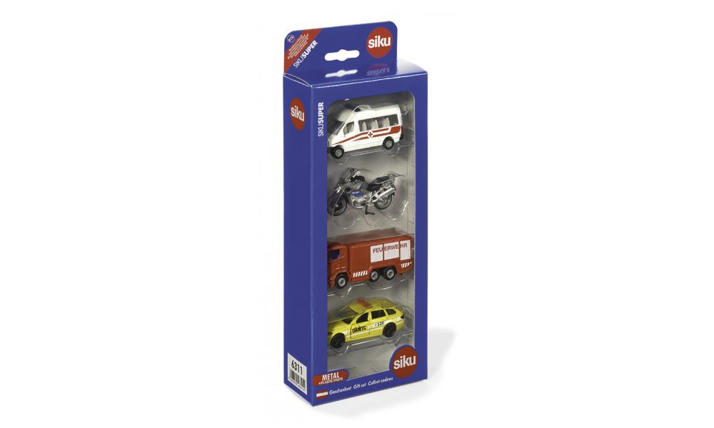 Siku jucarie set 5 vehicule de salvare Austria 3 ani+ 6311 01