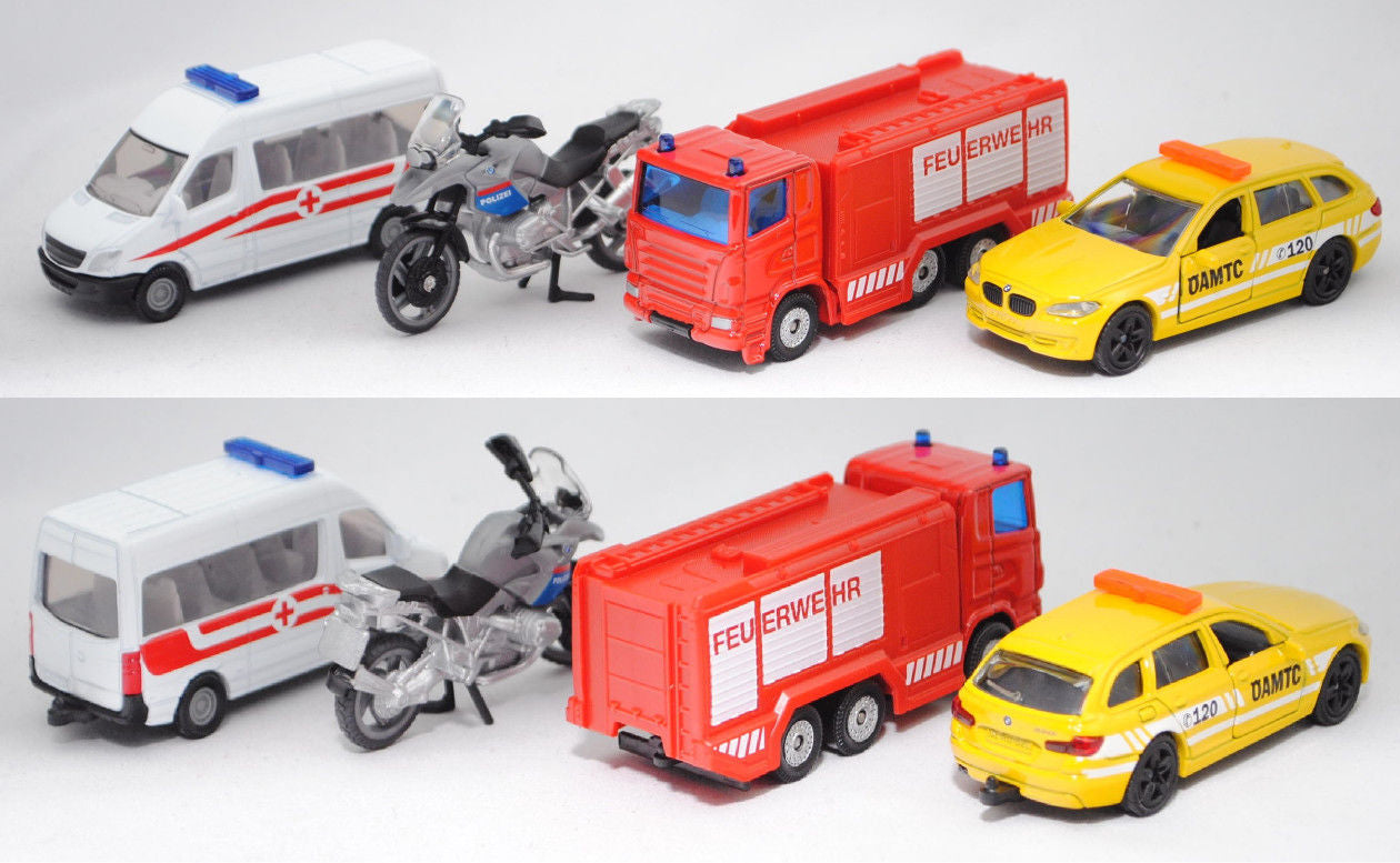 Siku jucarie set 5 vehicule de salvare Austria 3 ani+ 6311 02
