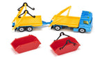 Siku jucarie set masinuta Skip Truck & Trailer 3 ani+ 1695 04