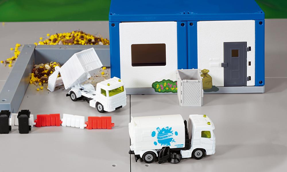 Siku jucarie set masinuta Street Sweeper & Rubbish Truck 04
