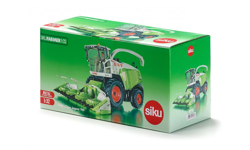 siku jucarie tractor claas jaguar 960 3 ani