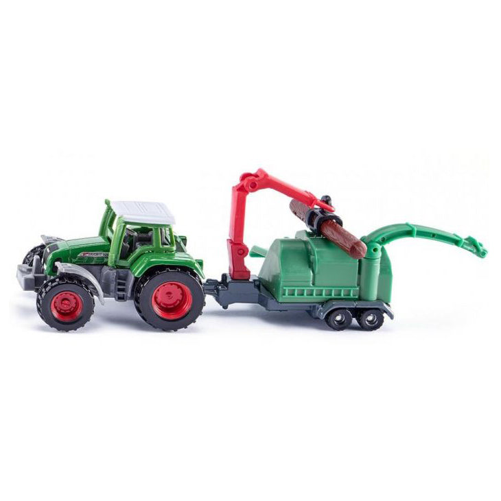 Siku jucarie tractor Fendt cu taietor de lemn 3 ani+ 01 Imagine principală a produsului