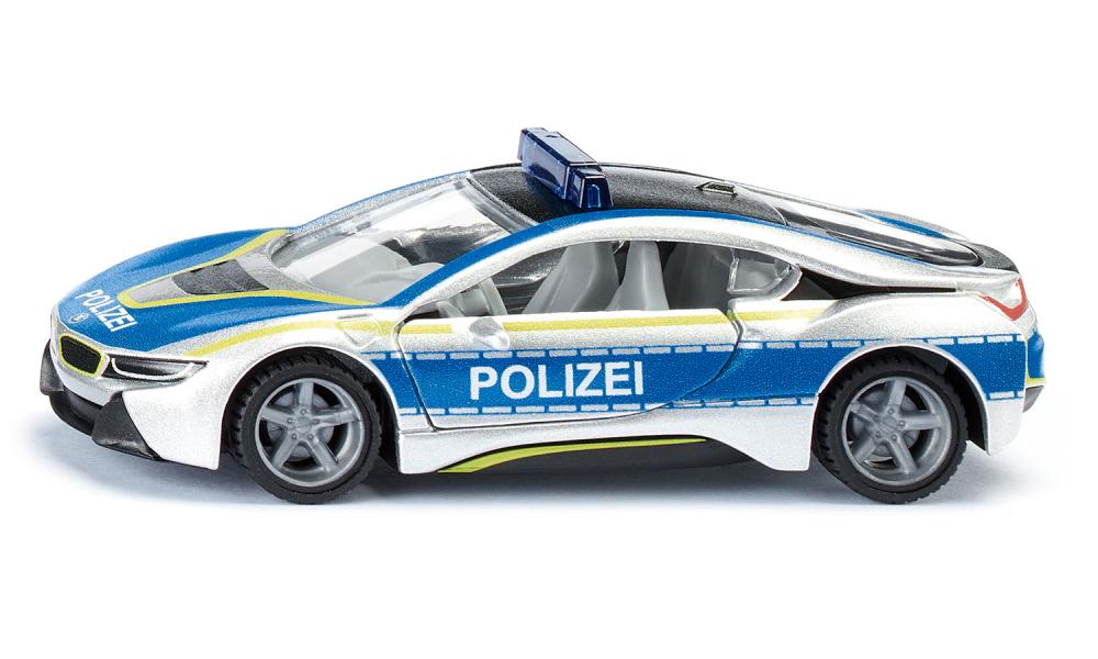 Siku masinuta BMW i8 Police 3 ani+ 2303 01