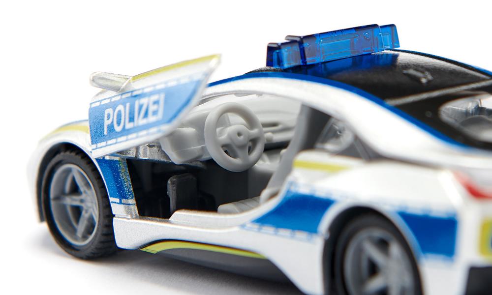 Siku masinuta BMW i8 Police 3 ani+ 2303 02