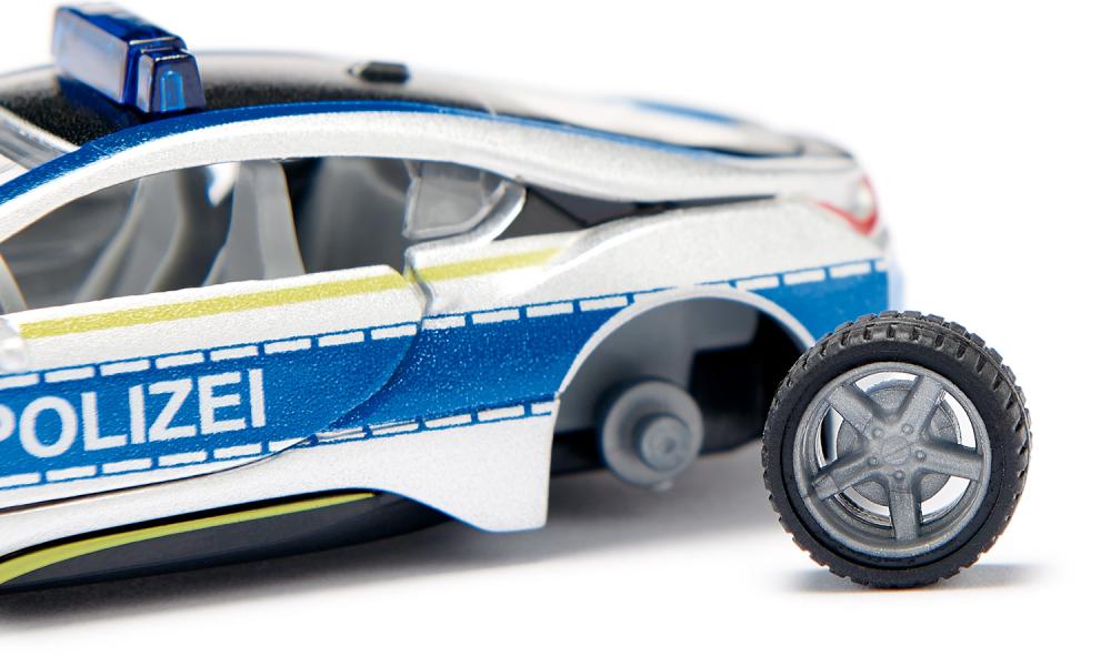 Siku masinuta BMW i8 Police 3 ani+ 2303 05