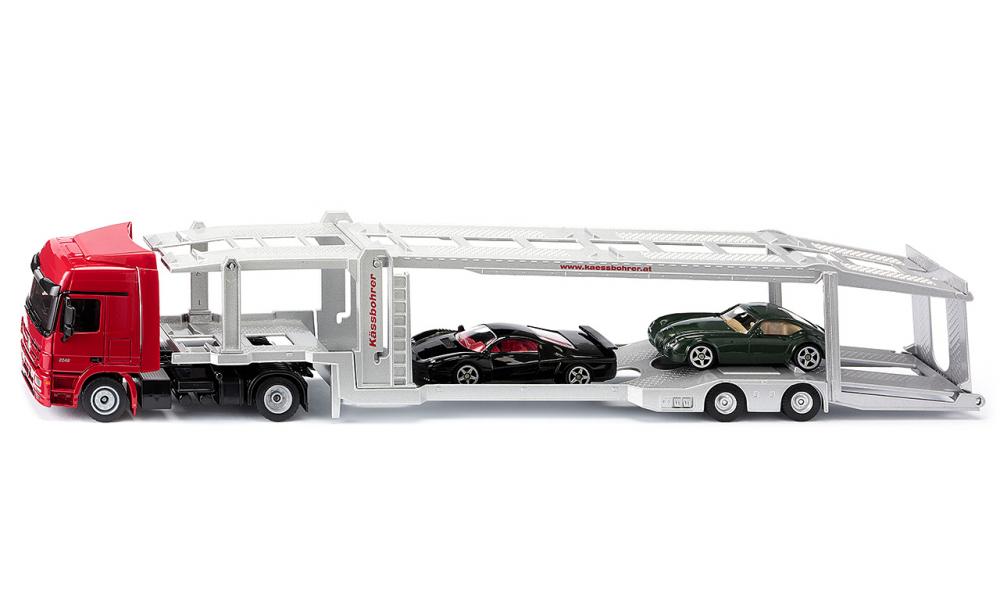 Siku masinuta camion transportator auto Car Transporter 01 Imagine principală a produsului