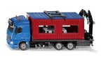 Siku masinuta camion Truck with Construction Container 01