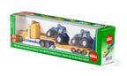 Siku masinuta camion Truck with New Holland Tractors 02