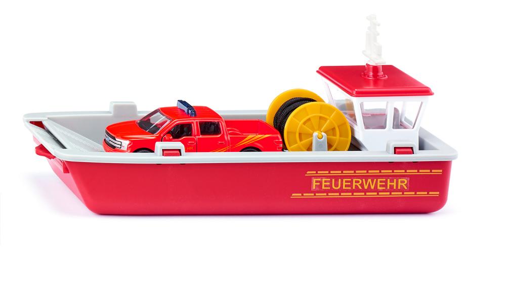 Siku masinuta Fire Brigade working boat 3 ani+ 2117 01