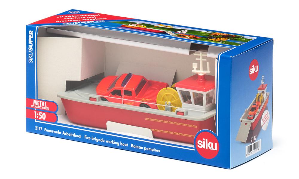 Siku masinuta Fire Brigade working boat 3 ani+ 21170 6