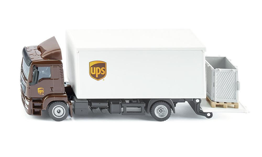 Siku masinuta MAN Truck with box body and tail lift 3 ani+ 01