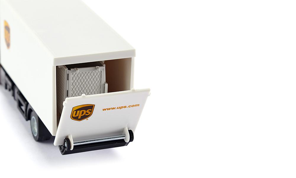 Siku masinuta MAN Truck with box body and tail lift 3 ani+ Imagine secundară a produsului