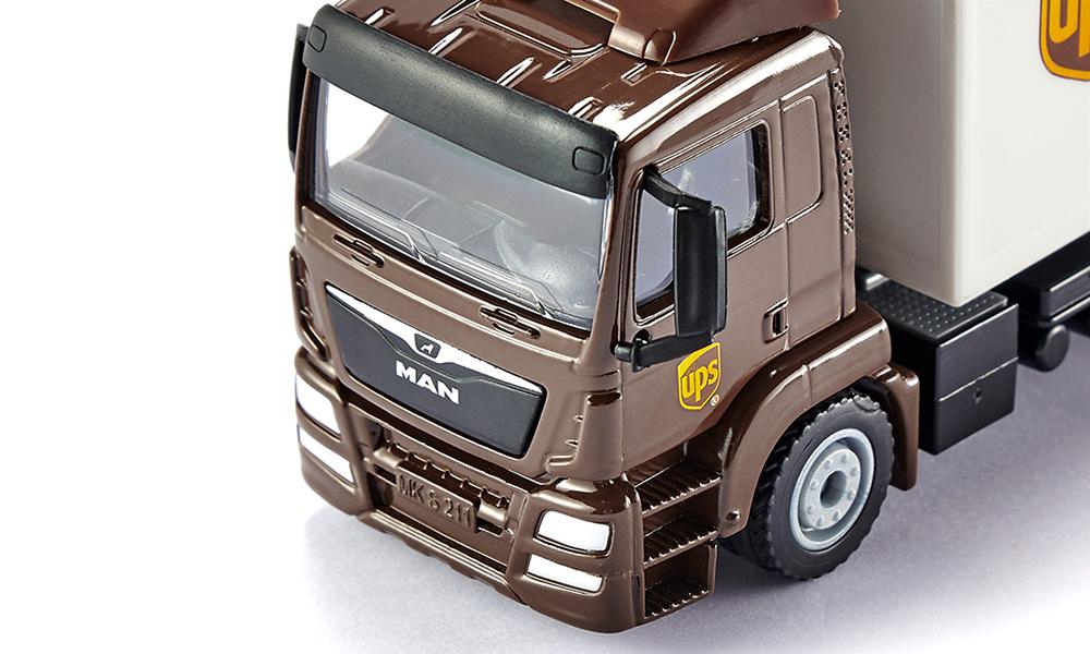 Siku masinuta MAN Truck with box body and tail lift 3 ani+0 4